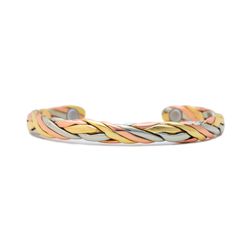 Labyrinth Copper Bracelet w/Magnets #798